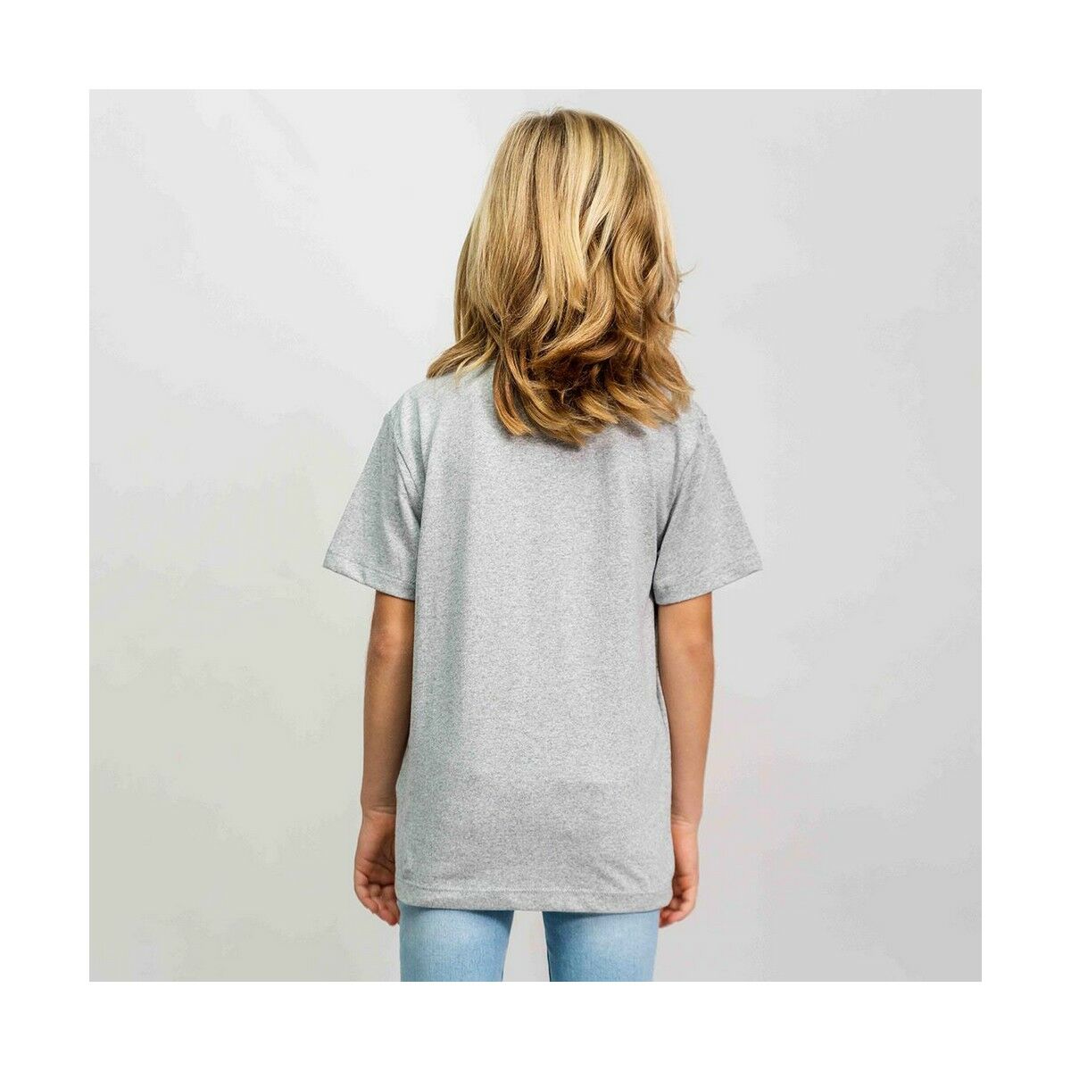 Camisola de Manga Curta Spider-Man Cinzento Infantil